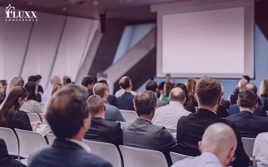 Conference keynote audience